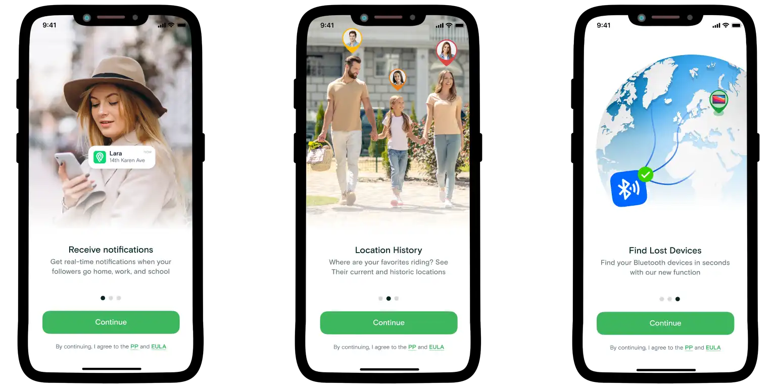 A closer look at the Number Tracker interface.